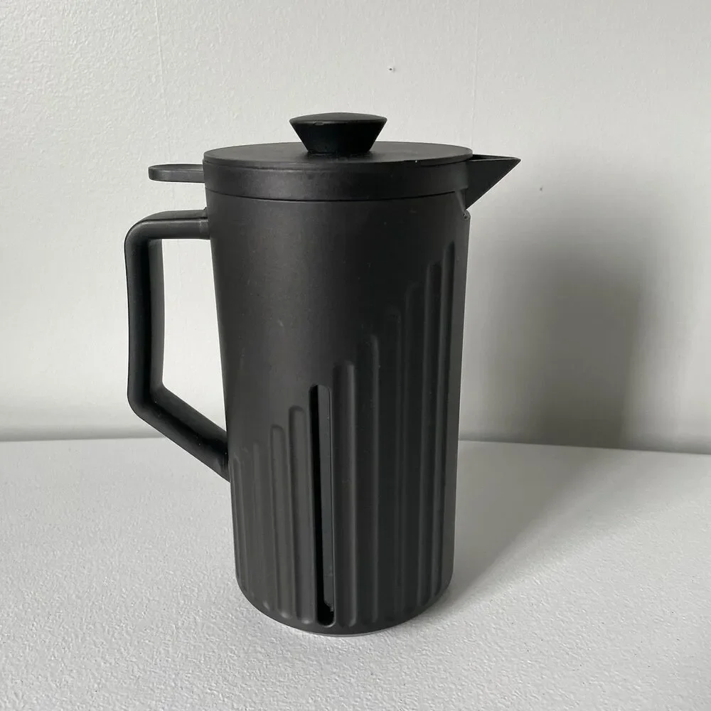 Starbucks 8-Cup Coffee French Press Matte Black Plastic Glass Drinkware